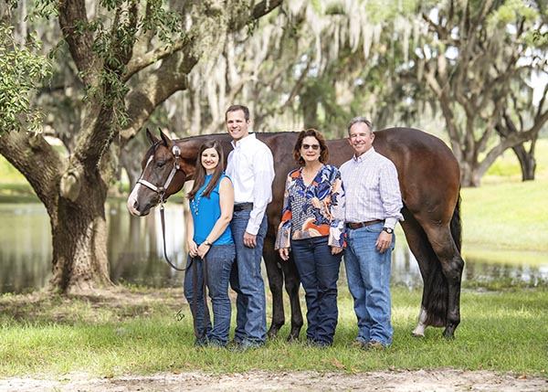 The Sams Family and DISNEY Give Gift of Round Pens to UF Equine Students