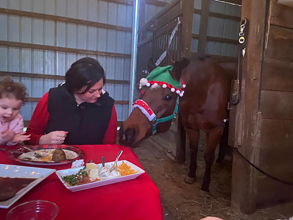 EC Photo of the Day- Dinner in the Barn