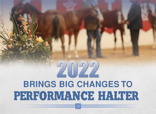 2022 Brings Big Changes to Performance Halter