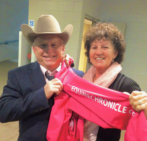 The Story of the Lucky, Pink, Equine Chronicle Shirt