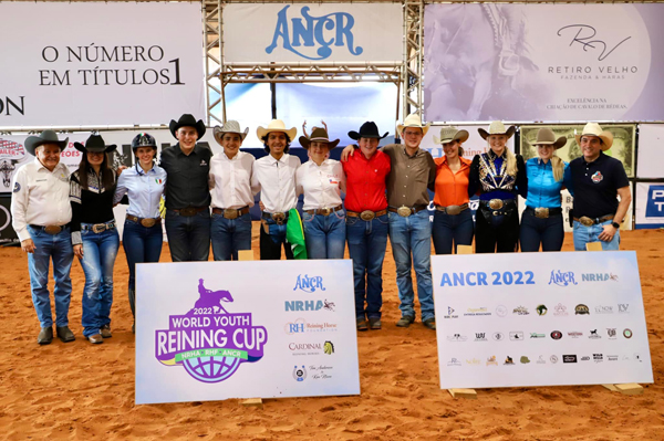 Brazil’s Cordeiro Martins Conquers the NRHA/RHF/ANCR World Youth Reining Cup