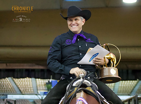 Jason Martin wins Highpoint’s 18th Senior Western Riding World Championship