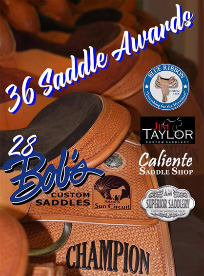 36 Saddles To Be Awarded at 2023 Arizona Sun Circuit