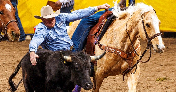 Golden Paint = Gold Buckles at the 2022 National Finals Rodeo