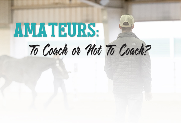 Amateurs: To Coach or Not To Coach?