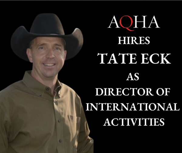 AQHA Hires Director of International Activities