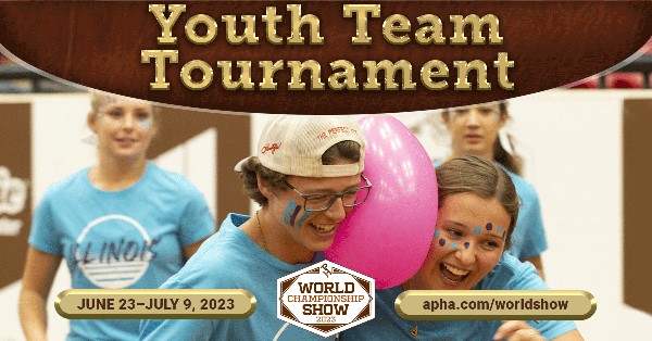 Revamped AjPHA Youth Team Tournament at 2023 APHA World Show