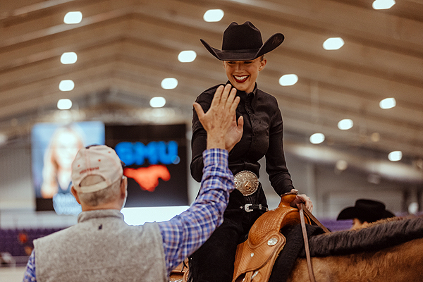 NCEA’s Most Outstanding Horsemanship Performer – Mallory Vroegh of SMU