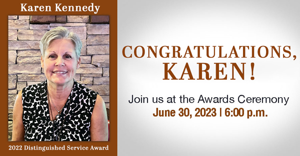 Karen Kennedy is APHA’s 2022 Distinguished Service Award Winner