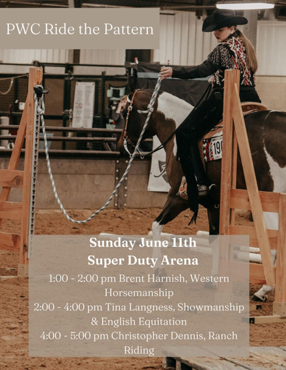 Ride The Pattern Clinics at the 2023 Pinto World Championship Show