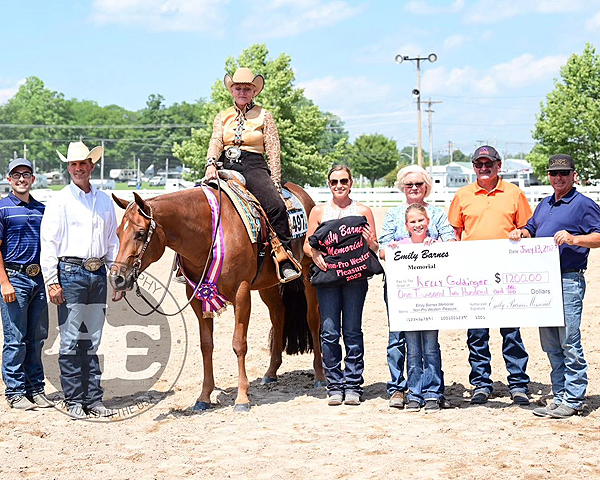 Emily Barnes Memorial Non Pro Western Pleasure Raises $7890 For St Jude Children’s Research Hospital