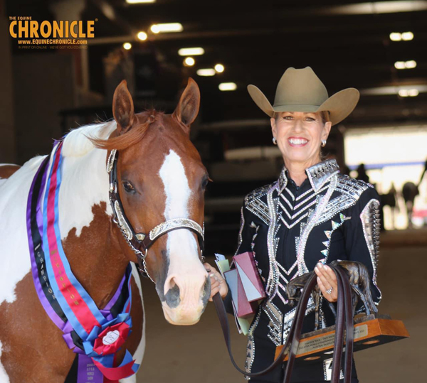 DIY Amateur Jill Cossu wins Amateur Walk Trot Showmanship with Strait Cash