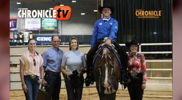 The Cooki Monster wins NSBA Junior Western Pleasure