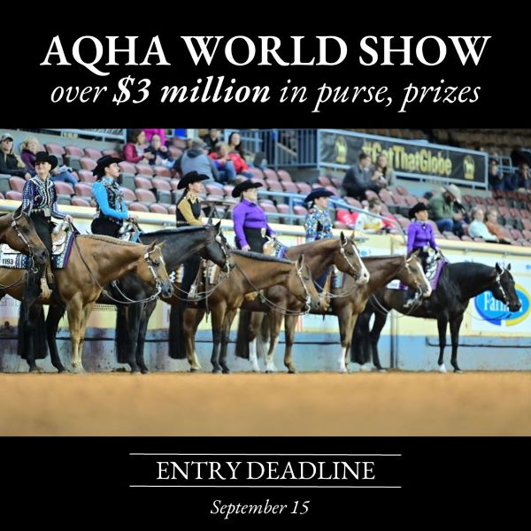 AQHA World Show: Over $3 Million in Purse and Prizes