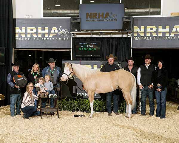 More Than 200 Head Sold During 2023 NRHA Markel Futurity Sale