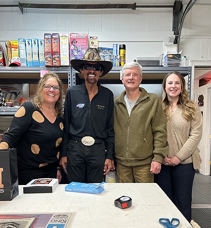 Harris Leather and Silverworks Presents Richard Petty with a One-of-a-Kind 75th Anniversary Buckle