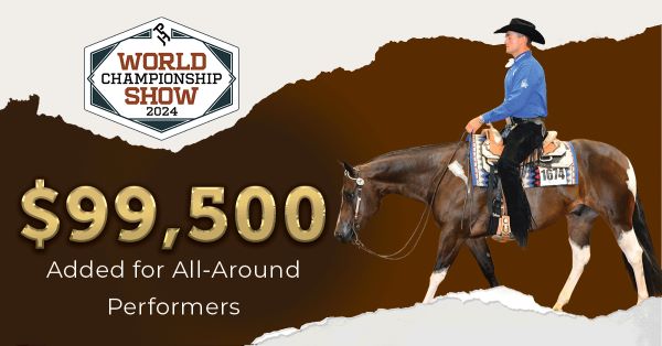 All-Around Added Money Nears $100,000 for 2024 APHA World Championship Show