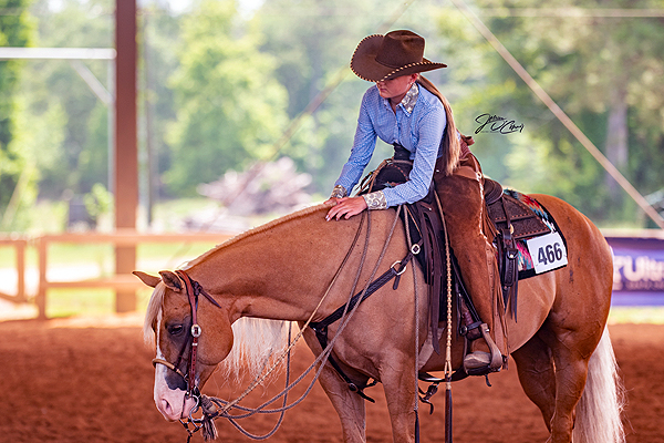 Quincy Clagg and Wimpys Color Code Conquer 13 & Under Ranch Riding Congress Championship