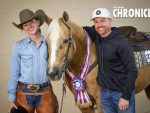 Virginia Meador and Shyne On Me cinch their second L1 Ranch Championship