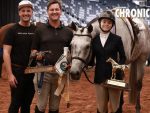 Isabella Agliano and Zane Gray crowned 2025 AQHYA L2 Hunter Hack World Champions