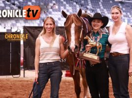 Ady Kallay wins First Gold Globe in Western Riding with The Batchelor