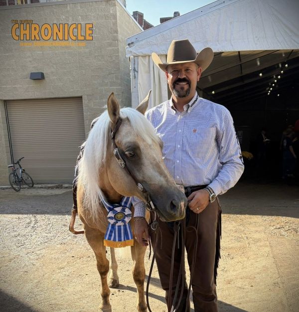 A New Partnership Shines: Jimmy Daurio and SS Pity Tha Fool’s Special Connection Win the Junior Ranch Riding for Clara Tracy at the Congress