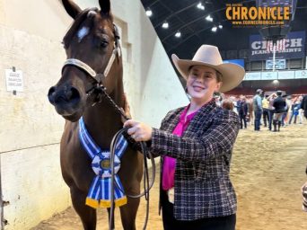 Rose Santos and Baddiee Claim Yearling Maiden Open Mare Halter Stake Congress Championship