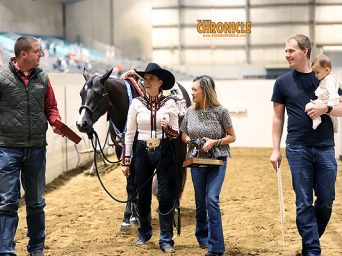 Becca Britton wins 2YO Open Western Pleasure Stakes Limited with Nettworth for Dakota King Phelps