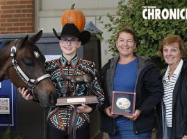 Kenidee Thomas and Machine At Heart win NYATT Showmanship