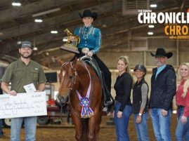 Amateur Sarah Lebsock wins Gold in the L2 Senior Trail