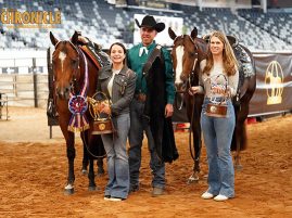 1-2 Punch to L3 Sr Trail Finals for Blake Weis at 2025 AQHA World Show