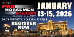 AQHA Pro Horsemen Academy Registration Closes this Sunday!