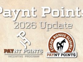 Paynt Points Incentive Program — 2026 Update