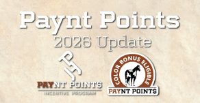 Paynt Points Incentive Program — 2026 Update