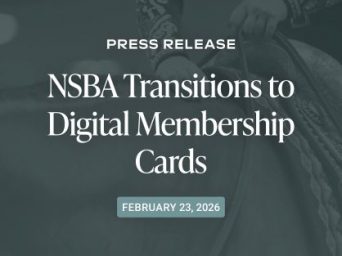NSBA Transitions to Digital Membership Cards