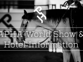 APHA World Show Hotel Update