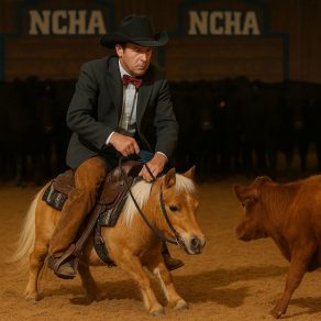 EC Photo of the Day: Miniature Horse Cutting Added to NCHA Lineup