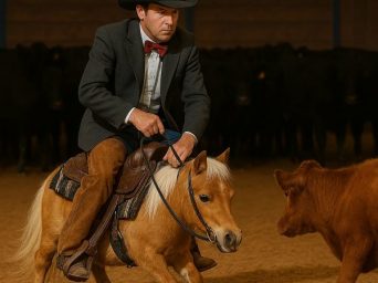 EC Photo of the Day: Miniature Horse Cutting Added to NCHA Lineup