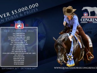 2026 All American QH Congress Schedule Released