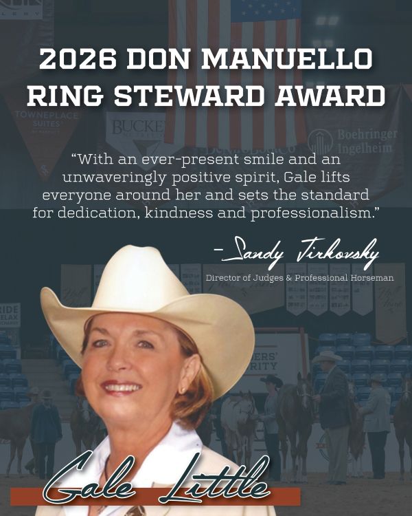Gale Little wins 2026 Don Manuello Ring Steward Award