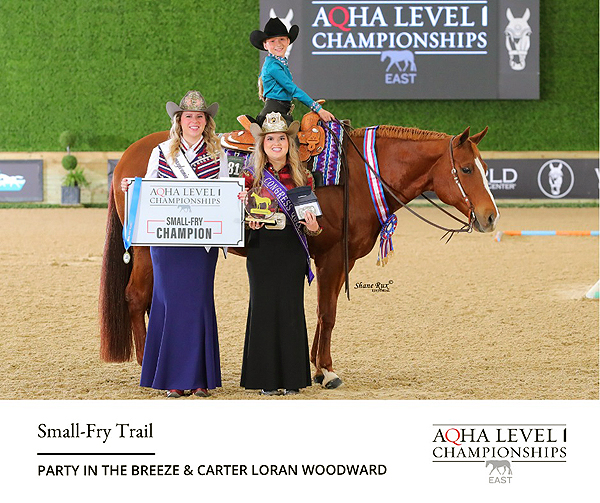 Around the Rings: AQHA East L1 Champions for 4-22-2026