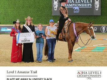 Around the Rings: AQHA East L1 Champions for 4-23-2026