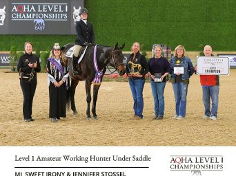 Around the Rings: AQHA East L1 Champions for 4-21-2026