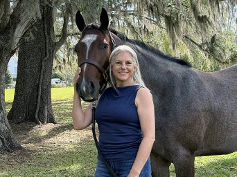 Kristin Darnall Titov Picks Up a New Horse’s All Around Reins