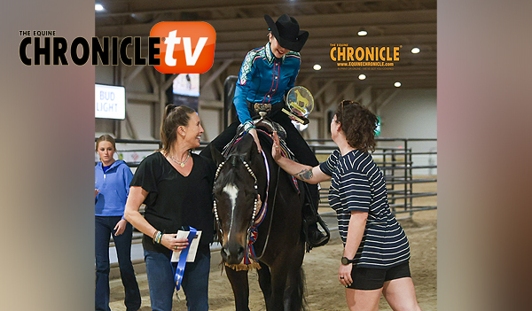 Quinn Buckley and KM Certified Best win Rookie Horsemanship