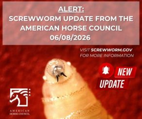 New World Screwworm Update from the American Horse Council