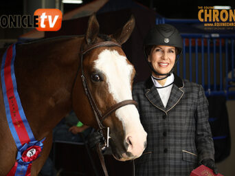 Kimberly Guenther and Make Me A Cowboy win their first English Versatility at 2026 APHA World
