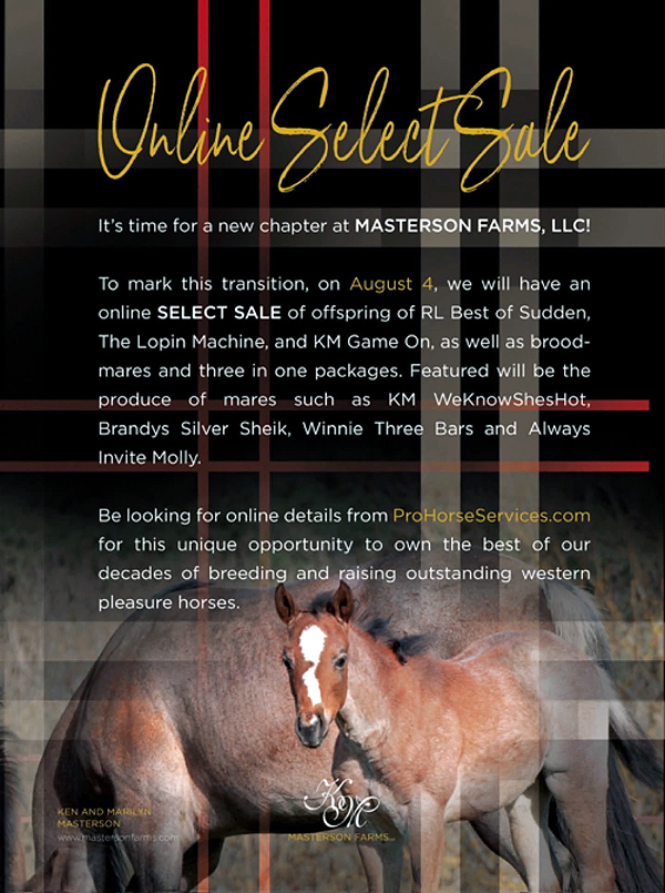 Masterson Farms Online Select Sale Masterson Farms Online Select Sale