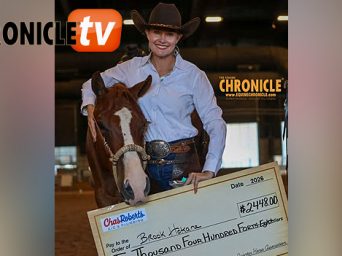 A Double Play for Brook Hokana in the 4&5 YO Ranch Riding Derby