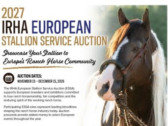 2027 IRHA European Stallion Service Auction: Q & A with Helena Ryan